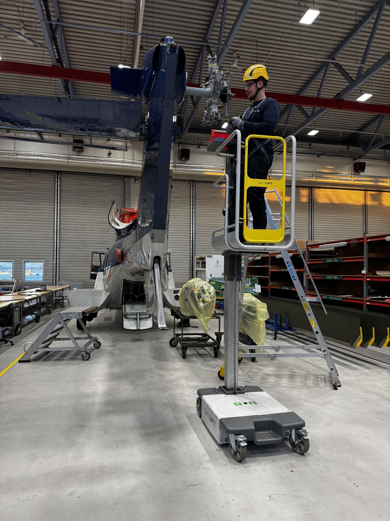 Safelift i drift hos kund