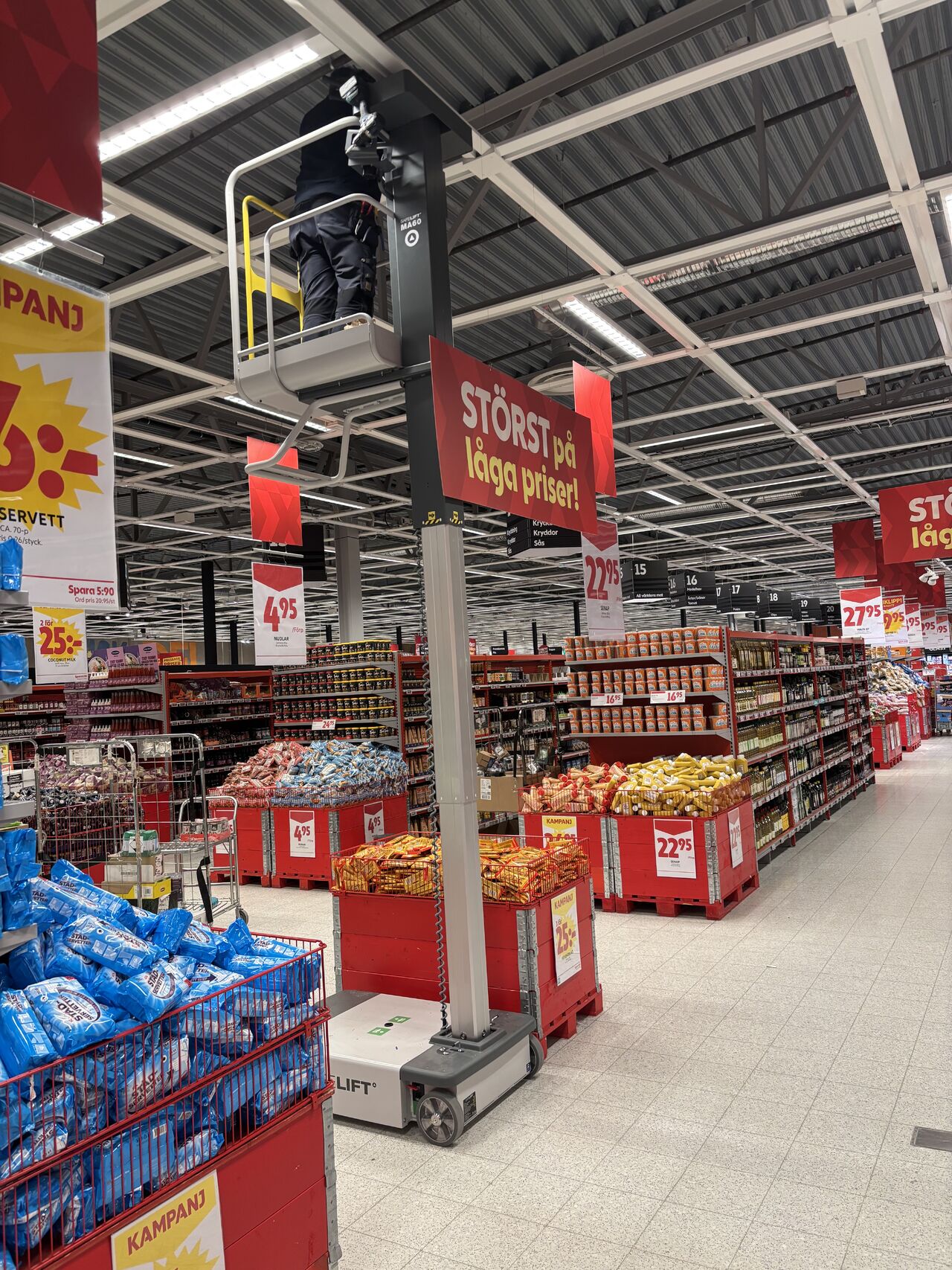 Safelift i drift hos kund