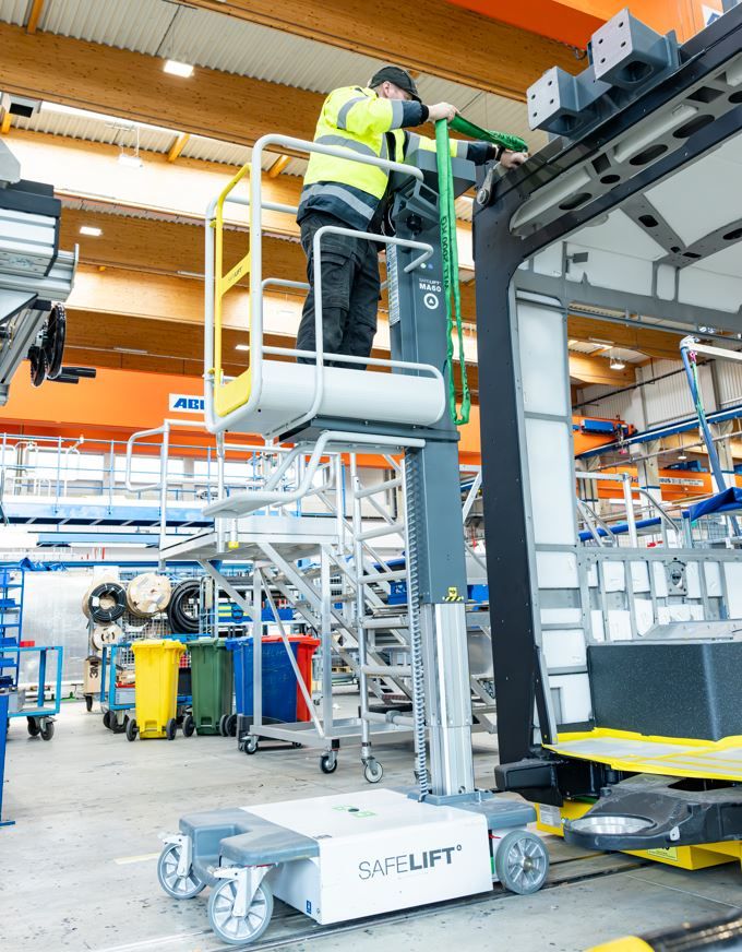Safelift i drift hos kund